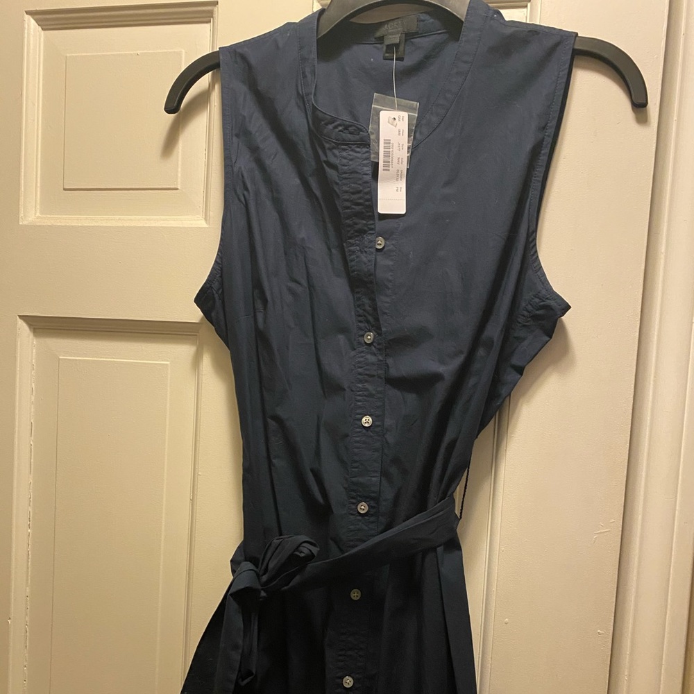 J crew sleeveless dress